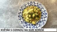 Změna, která zachutná. Voňavý květák s cizrnou a kokosovým mlékem